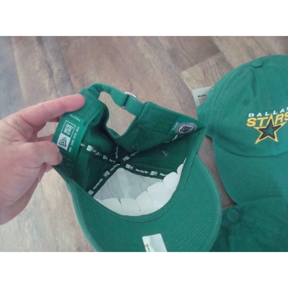 5HAT LOT DALLAS STARS NEW ERA YOUTH   BUNDLE CAP‎ HAT 90S VINTAGE 00S Y2K M1